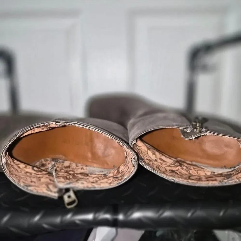 Lucky-brand Women's Brown and Grey Boots